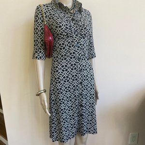 Laundry be Shelli Segal Button Front Knit Dress